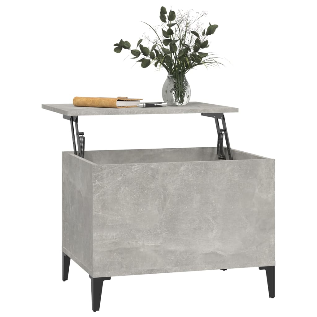 vidaXL Konferenční stolek betonově šedý 60x44,5x45 cm kompozitní dřevo