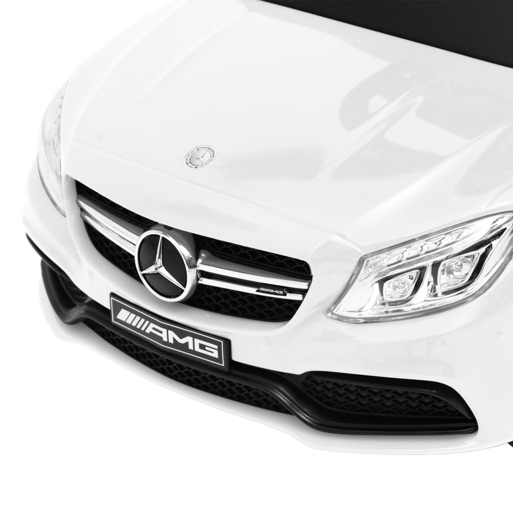 vidaXL Odrážedlo Mercedes-Benz C63 bílé