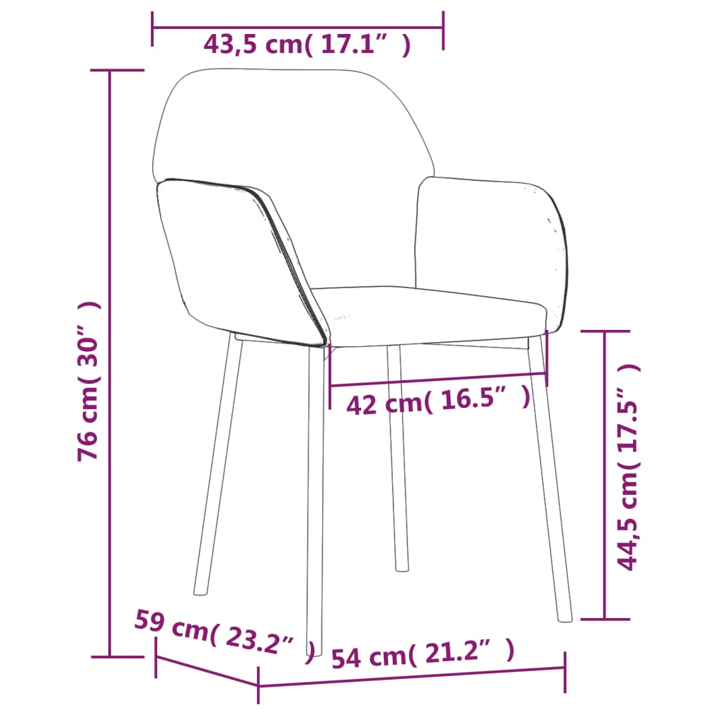 vidaXL Jídelní židle 2 ks světle šedé textil a umělá kůže