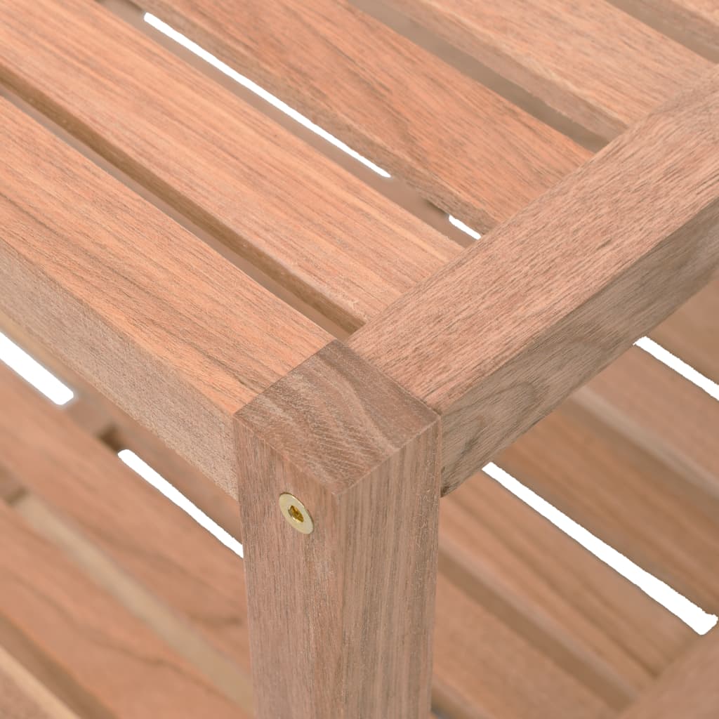 vidaXL Koupelnový regál masivní ořechové dřevo 64 x 40 x 55 cm