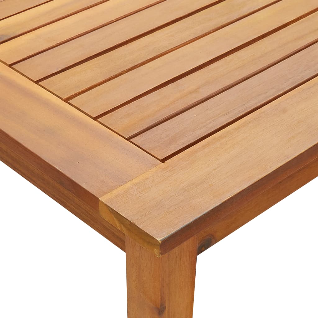 vidaXL Zahradní stůl 200 x 90 x 74 cm masivní akáciové dřevo