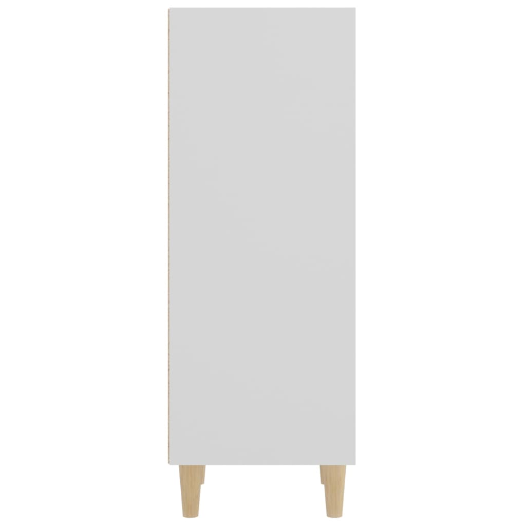 vidaXL Příborník bílý 34,5 x 32,5 x 90 cm kompozitní dřevo