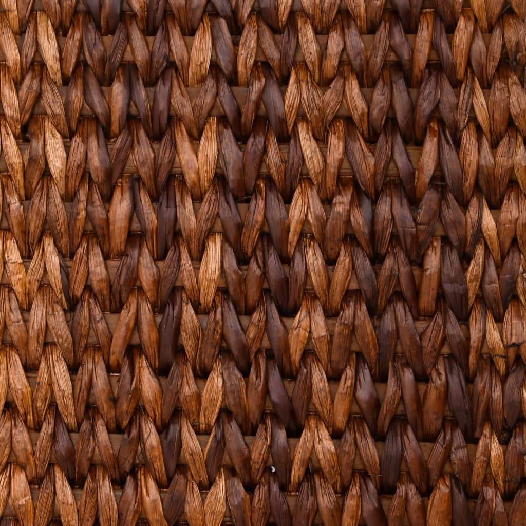 vidaXL Úložné lavice 2 ks s hnědou poduškou 69 cm cattail