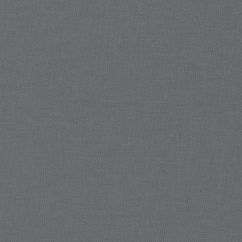 vidaXL Podnožka tmavě šedá 51 x 41 x 40 cm textil