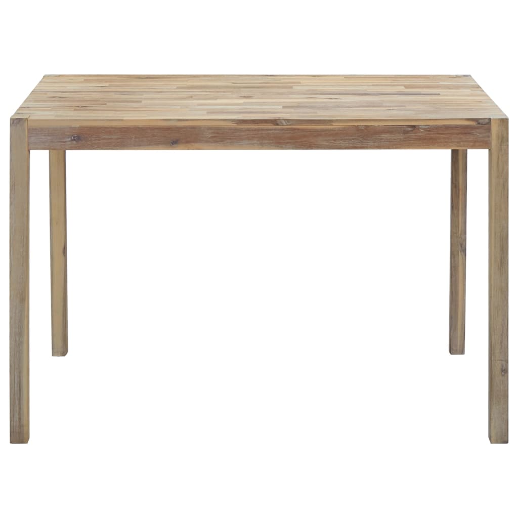 vidaXL Jídelní stůl 120 x 70 x 75 cm masivní akáciové dřevo