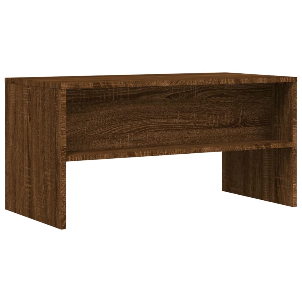 vidaXL TV stolek hnědý dub 80 x 40 x 40 cm kompozitní dřevo