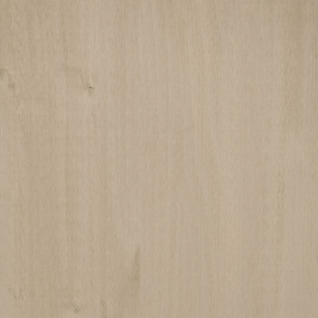 vidaXL Psací stůl HAMAR medově hnědý 110 x 40 x 75 cm masivní borovice