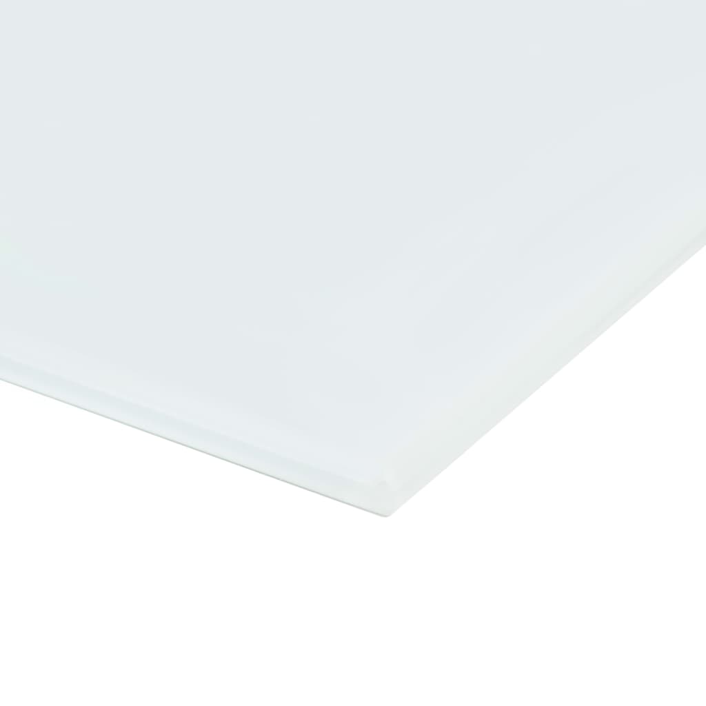 vidaXL Nástěnná magnetická tabule bílá skleněná 60 x 40 cm