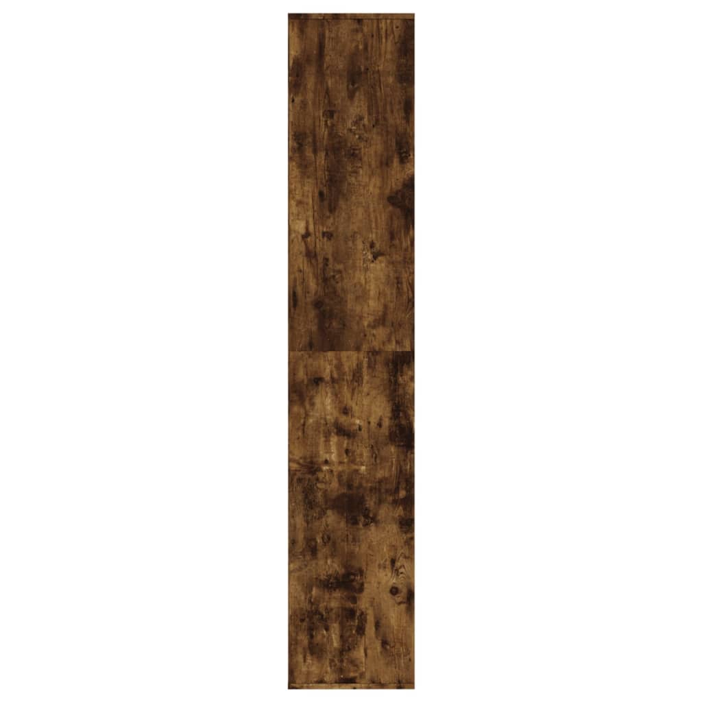 vidaXL Botník kouřový dub 54 x 34 x 183 cm kompozitní dřevo
