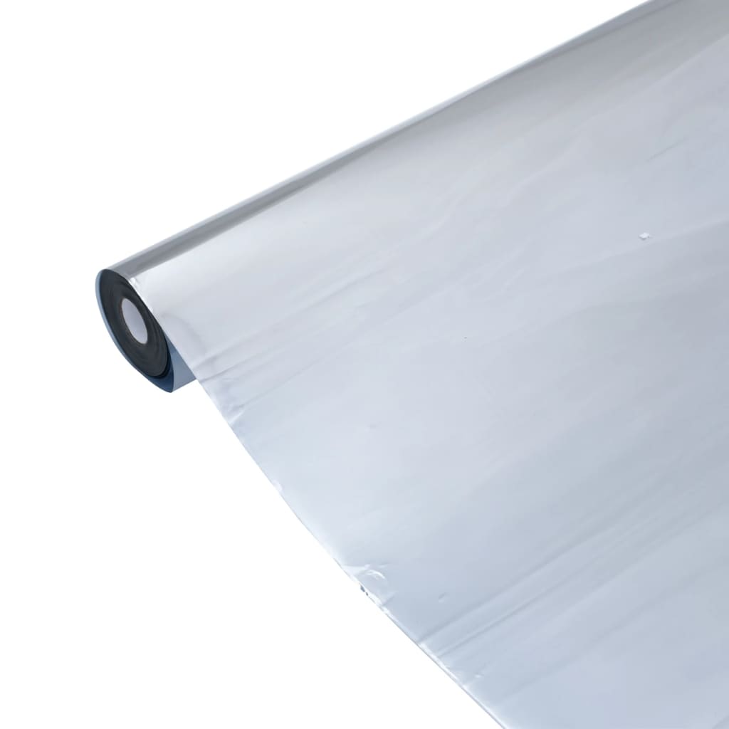 vidaXL Solární fólie statická reflexní efekt stříbrná 45 x 2000 cm PVC