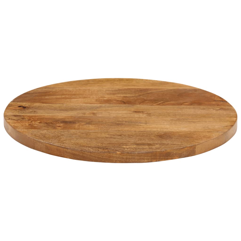 vidaXL Stolní deska Ø 50 x 3,8 cm kulatá masivní mangovníkové dřevo
