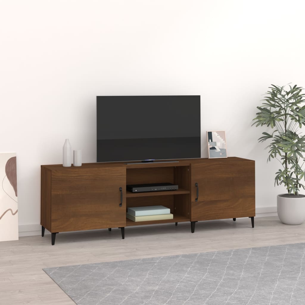 vidaXL TV skříňka hnědý dub 150 x 30 x 50 cm kompozitní dřevo
