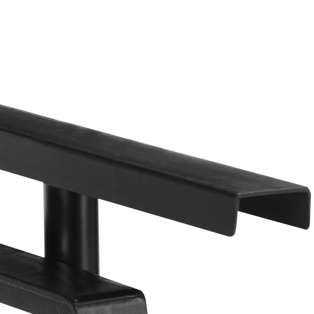 vidaXL Podstava pro jídelní stůl nastavitelná výška 150x60x90cm litina
