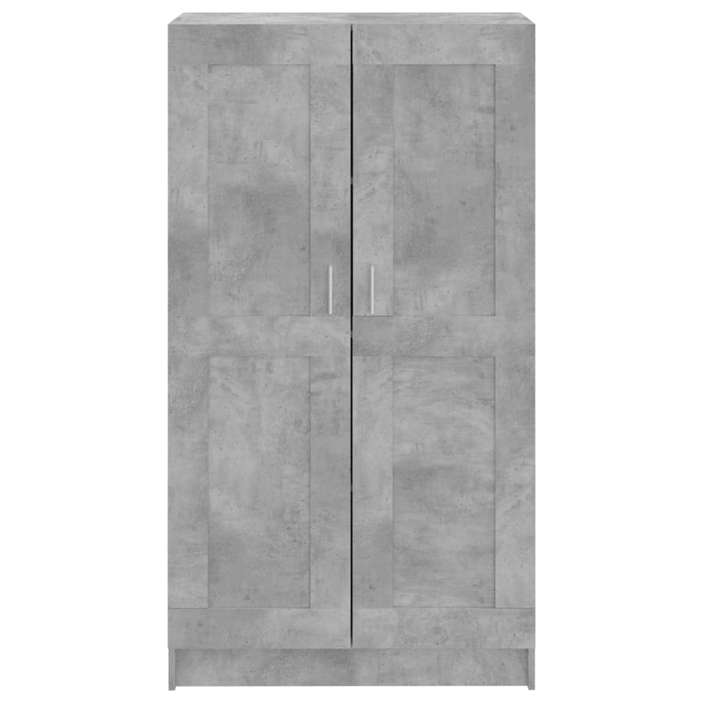 vidaXL Knihovna betonově šedá 82,5 x 30,5 x 150 cm dřevotříska