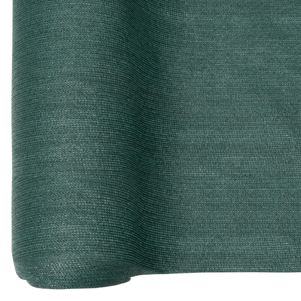vidaXL Stínící tkanina zelená 1,5 x 10 m HDPE 195 g/m²