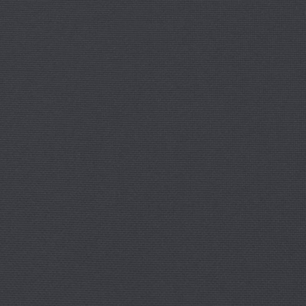 vidaXL Poduška na palety černá 50 x 50 x 12 cm textil