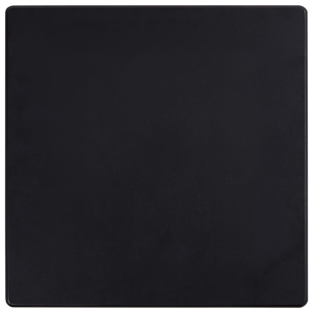 vidaXL 3dílný barový set textil černý