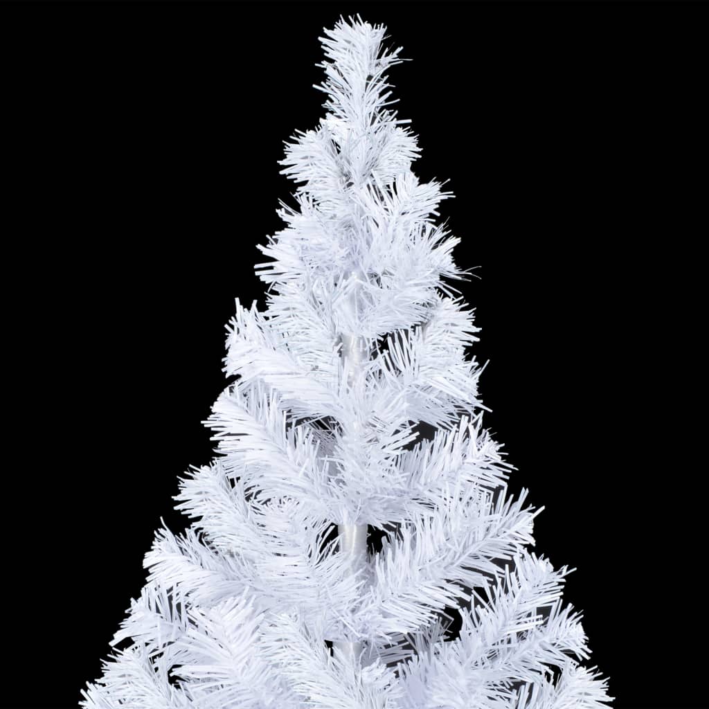vidaXL Umělý vánoční strom s LED diody a stojanem 180 cm 620 větví