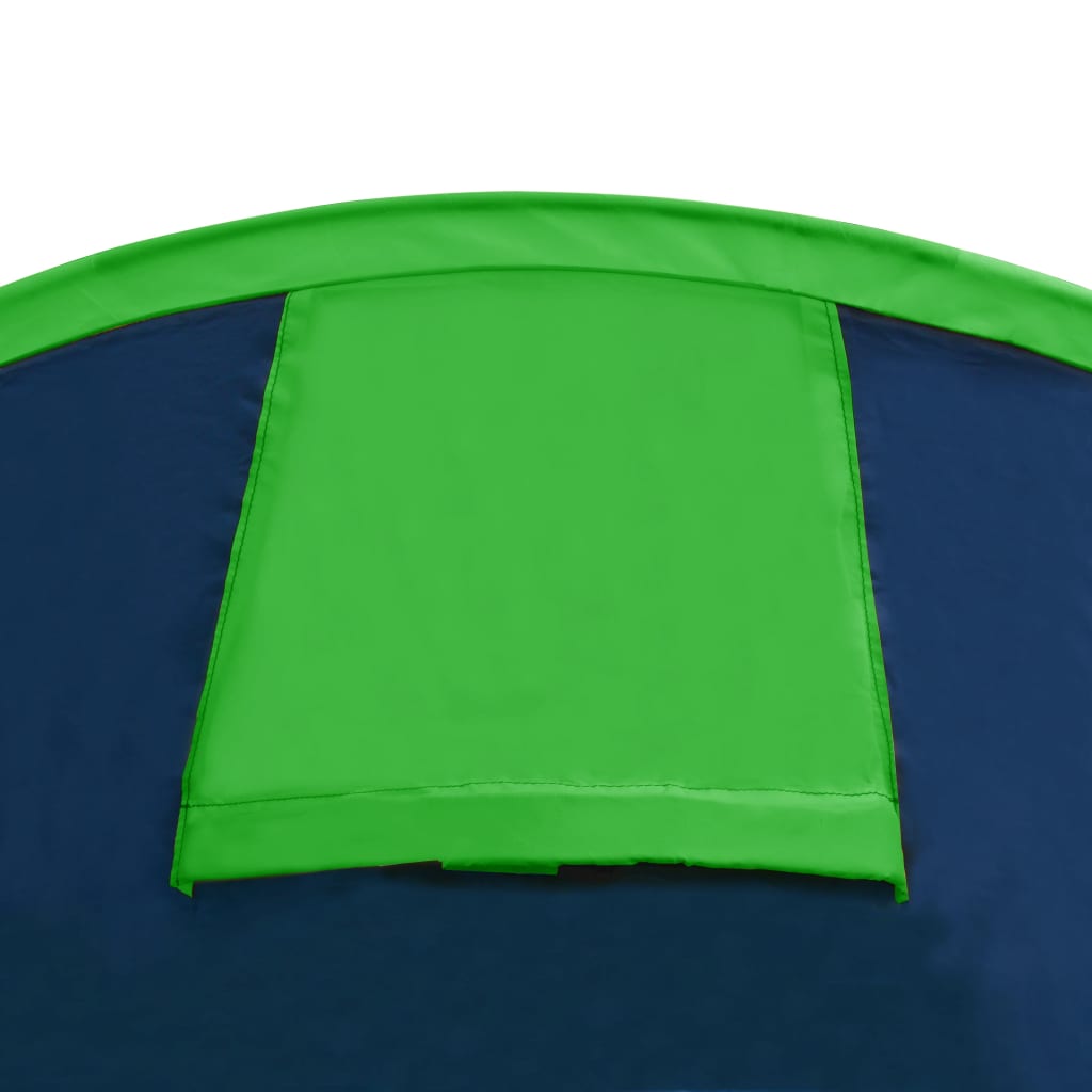 vidaXL Kempingový stan pro 4 osoby námořnicky modrý / zelený