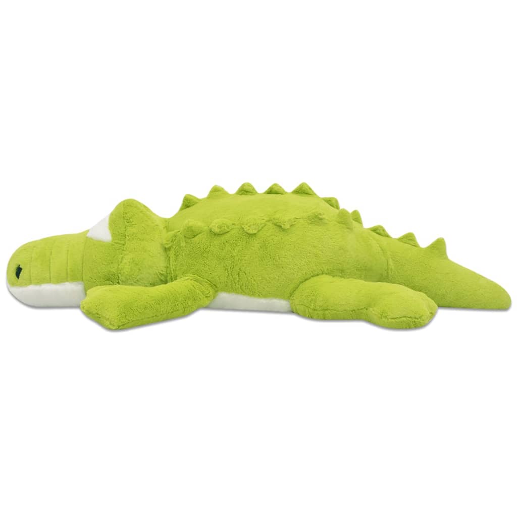 vidaXL Plyšová hračka krokodýl XXL 150 cm