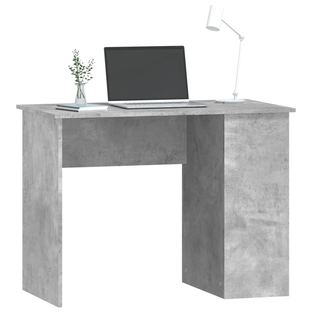 vidaXL Psací stůl betonově šedý 100 x 55 x 75 cm kompozitní dřevo