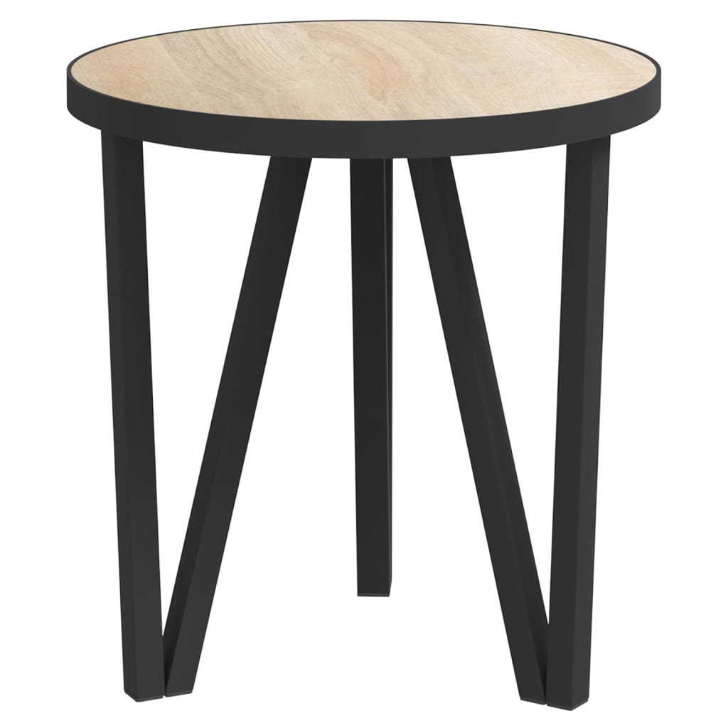 vidaXL Čajový stolek dub sonoma Ø 35 cm MDF