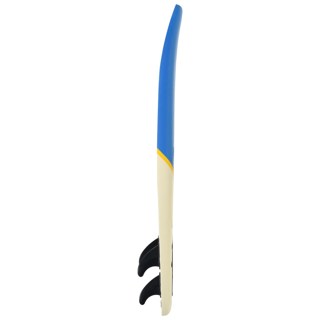 vidaXL Surfové prkno 170 cm modro-krémové