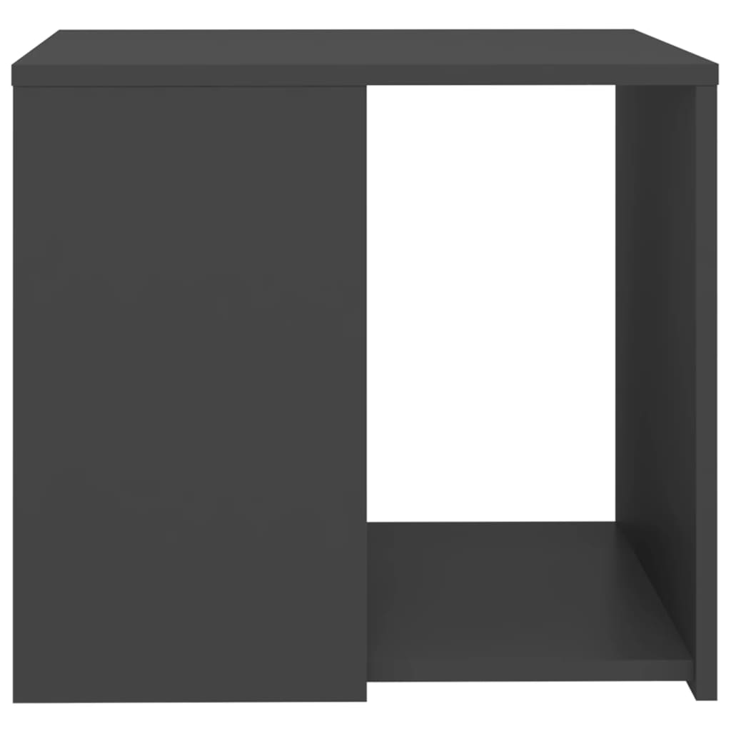 vidaXL Odkládací stolek šedý 50 x 50 x 45 cm dřevotříska