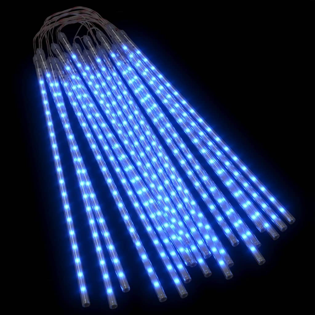 vidaXL Padající světla 20 ks 50 cm modrá 720 LED dovnitř i ven