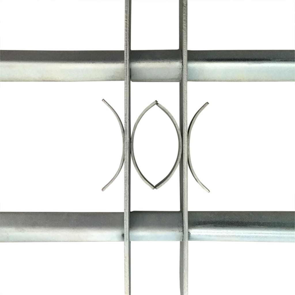 vidaXL Nastavitelné bezpečnostní okenní mříže 2 ks 700–1 050 mm