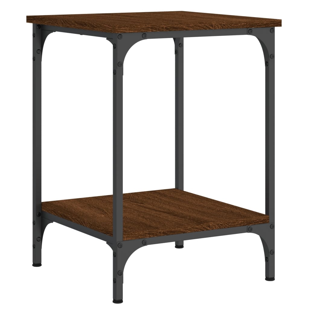vidaXL Konferenční stolek hnědý dub 40 x 40 x 55 cm kompozitní dřevo