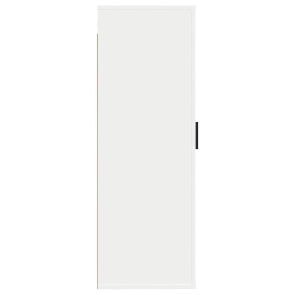 vidaXL Nástěnná TV skříňka bílá 40x34,5x100 cm