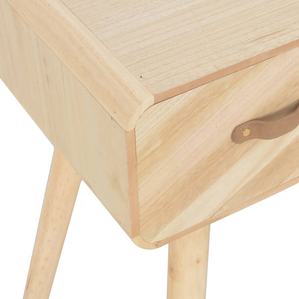 vidaXL Konzolový stolek 100 x 35 x 68 cm masivní dřevo