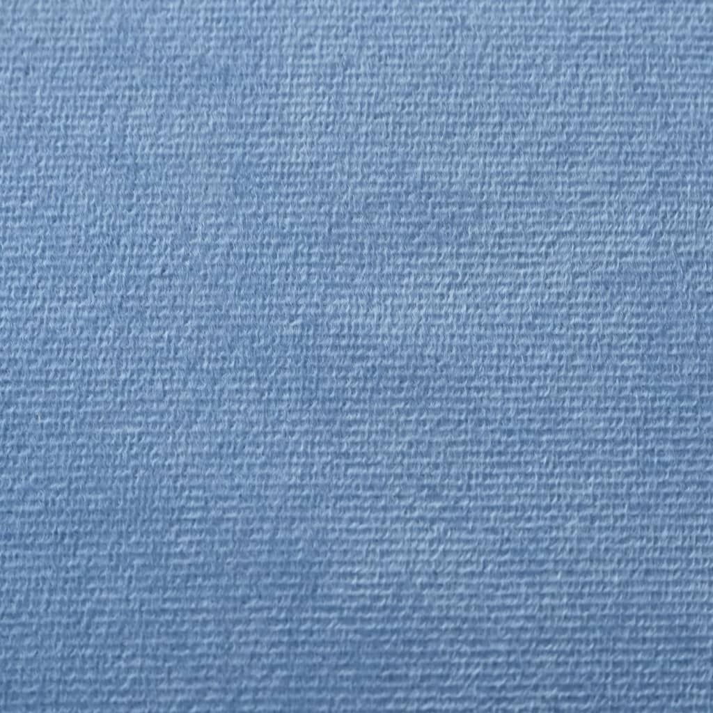 vidaXL Dětská pohovka 2místná modrá měkký plyš