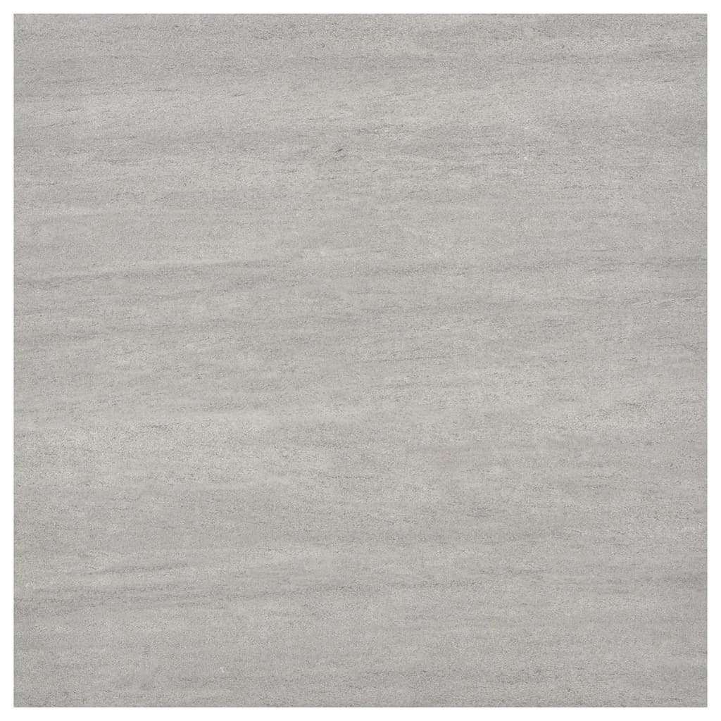 vidaXL Samolepicí podlahové desky 20 ks PVC 1,86 m² šedé tupované