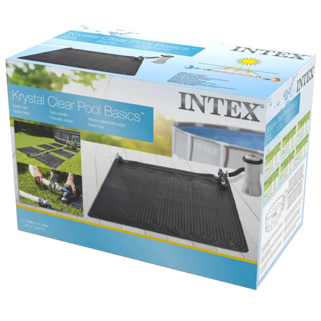 Intex Solární absorbér PVC 1,2 x 1,2 m černý 28685