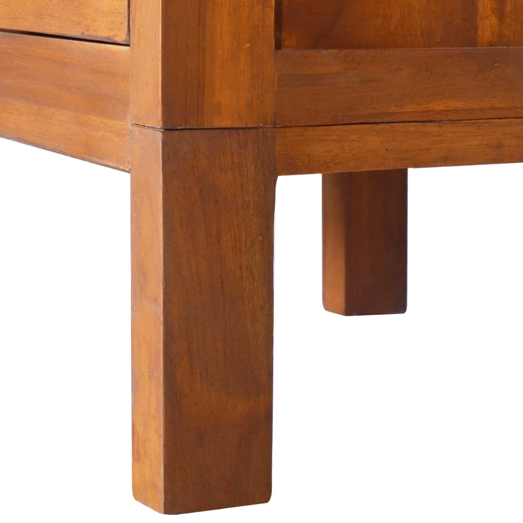 vidaXL Noční stolek 40 x 35 x 60 cm masivní teakové dřevo