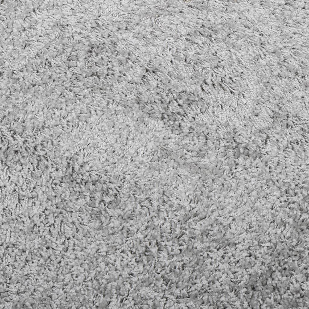 vidaXL Koberec PAMPLONA s vysokým vlasem moderní šedý 60 x 110 cm
