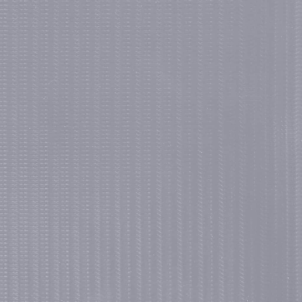vidaXL Stínící plotová fólie 4 ks PVC 35 x 0,19 m matná světle šedá