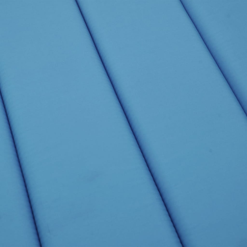vidaXL Poduška na lehátko modrá 200 x 70 x 3 cm oxfordská látka