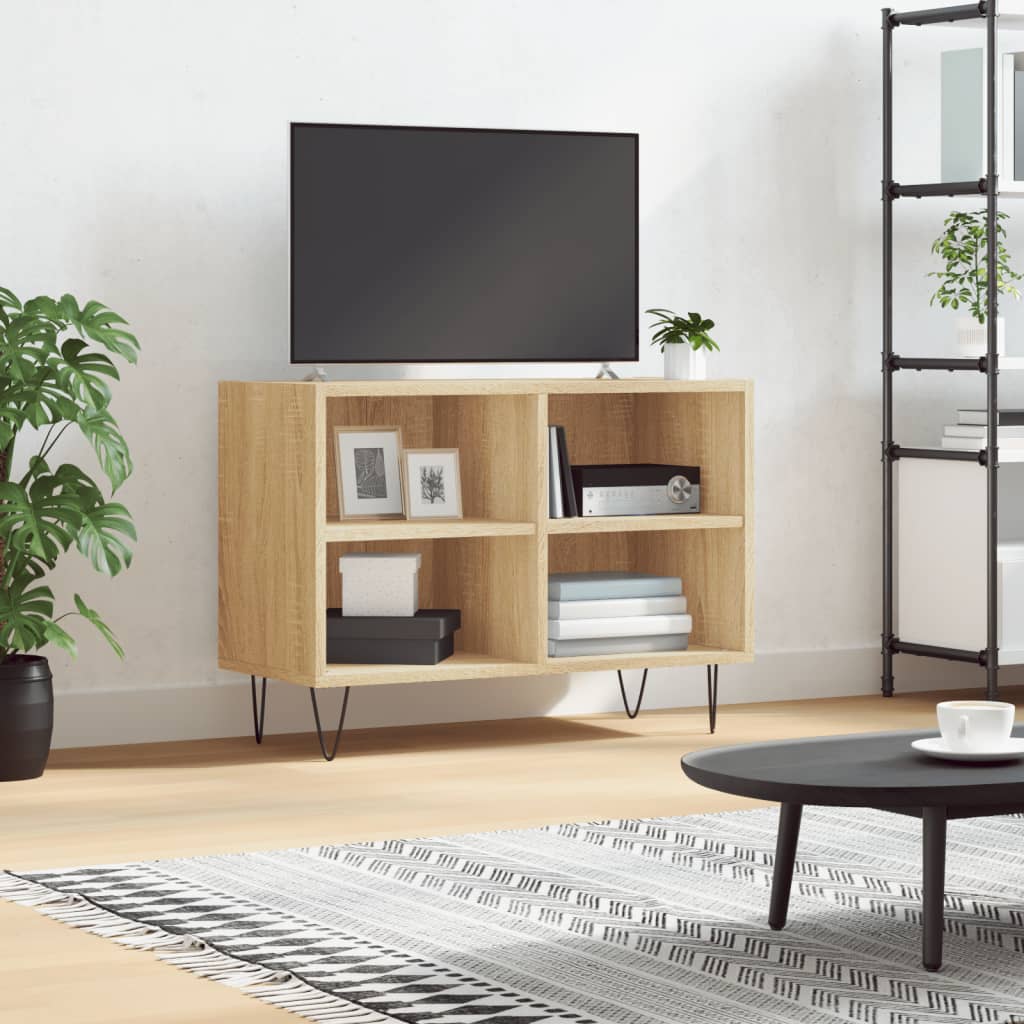 vidaXL TV skříňka dub sonoma 69,5 x 30 x 50 cm kompozitní dřevo