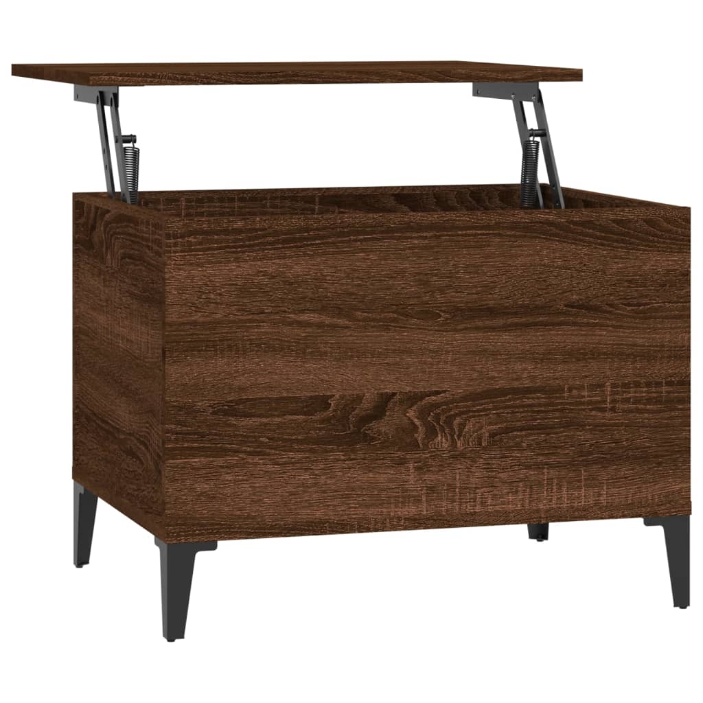 vidaXL Konferenční stolek hnědý dub 60x44,5x45 cm kompozitní dřevo