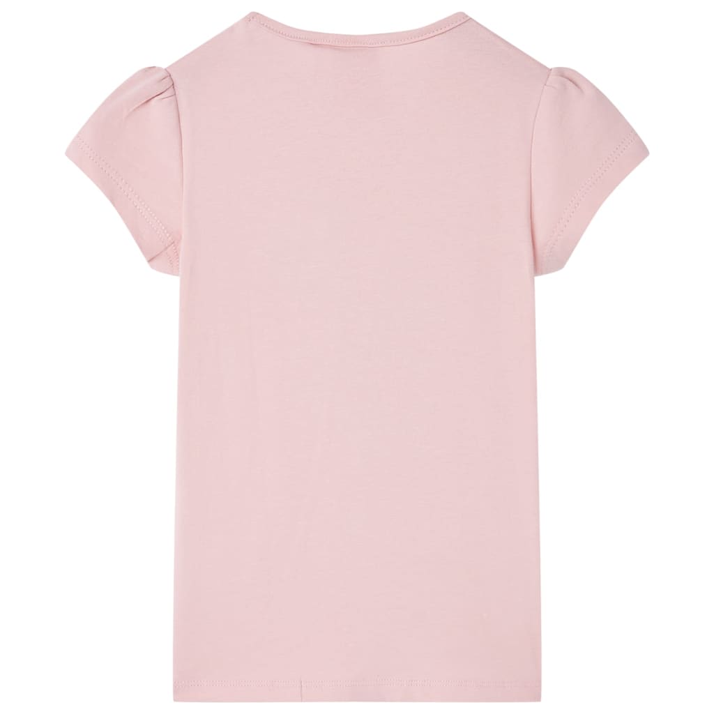 Dětské tričko světle růžové 92