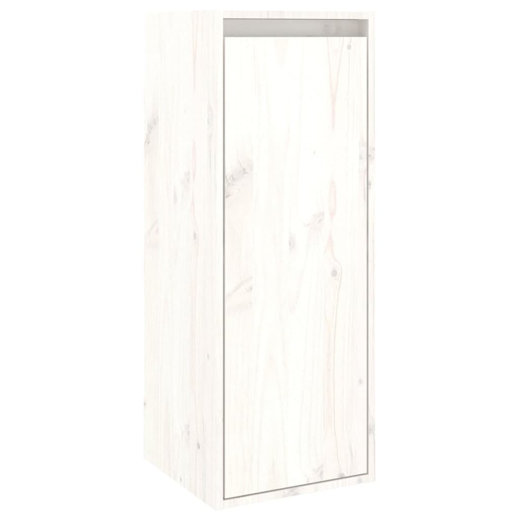 vidaXL TV skříňky 6 ks bílé masivní borové dřevo