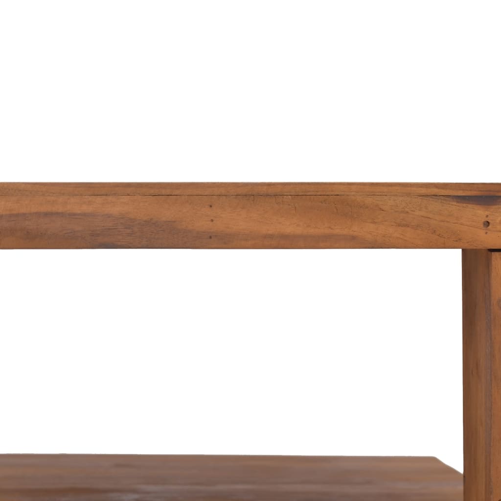 vidaXL Konferenční stolek 65 x 65 x 33 cm masivní teakové dřevo
