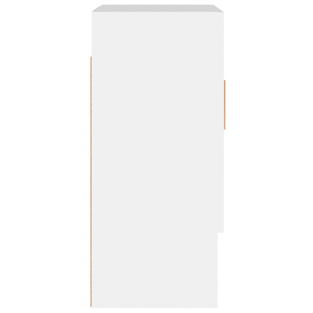 vidaXL Nástěnná skříňka bílá 60 x 31 x 70 cm kompozitní dřevo