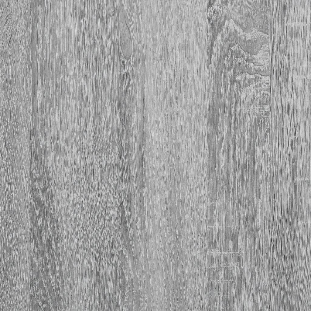 vidaXL Kuchyňský vozík šedý sonoma 50 x 35 x 75,5 cm kompozitní dřevo
