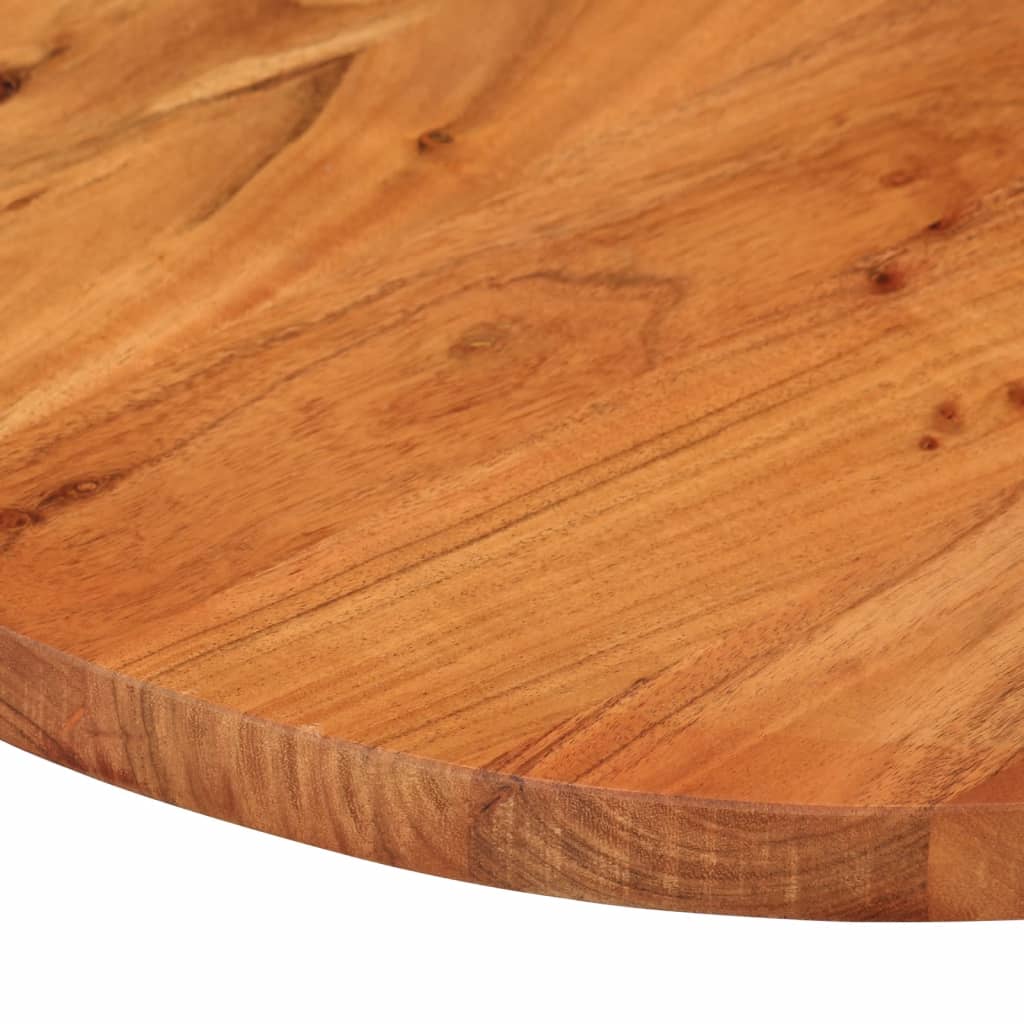 vidaXL Stolní deska 140 x 50 x 2,5 cm oválná masivní akáciové dřevo