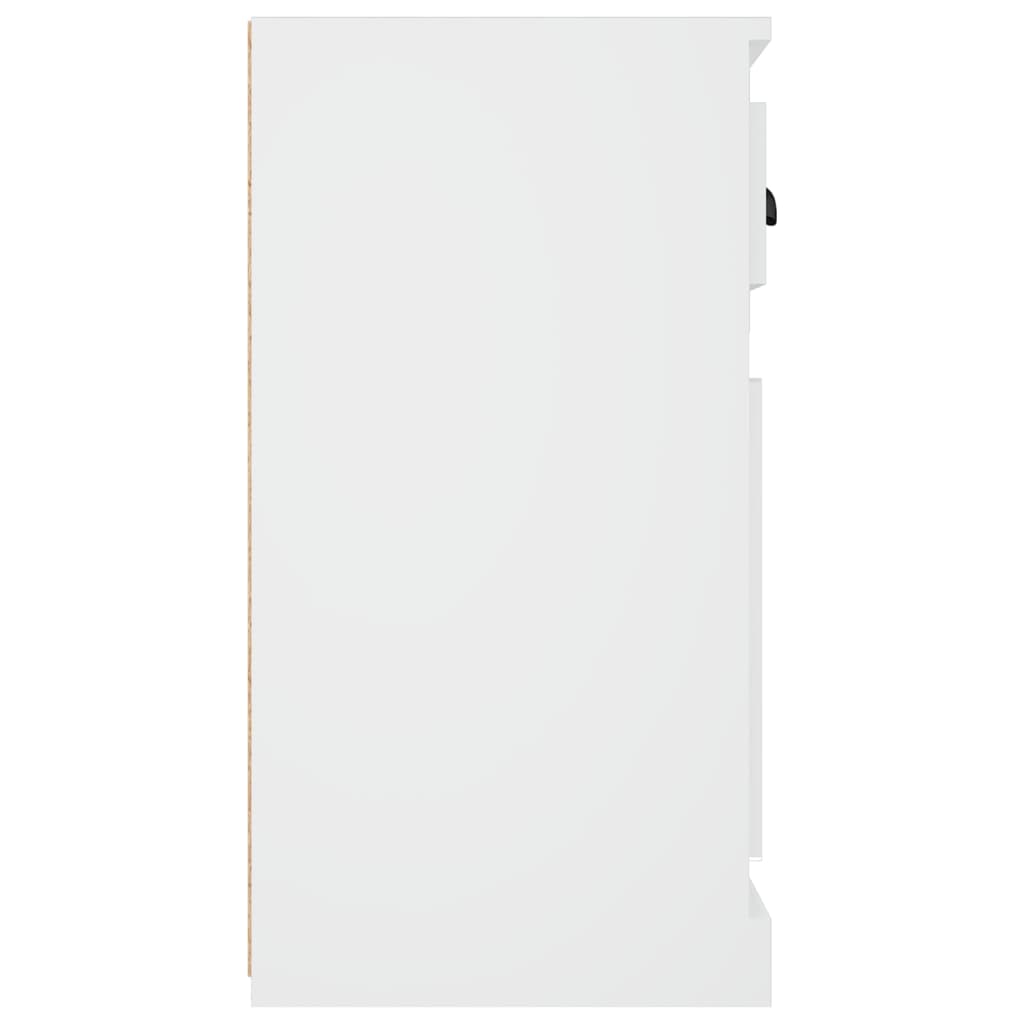vidaXL Příborník bílý 70 x 35,5 x 67,5 cm kompozitní dřevo