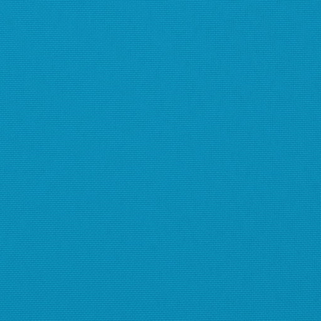 vidaXL Podušky na palety 2 ks modré textil